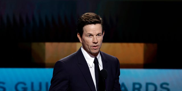 Mark Wahlberg speaks onstage during the 29th Annual Screen Actors Guild Awards at Fairmont Century Plaza on February 26, 2023, in Los Angeles, California.