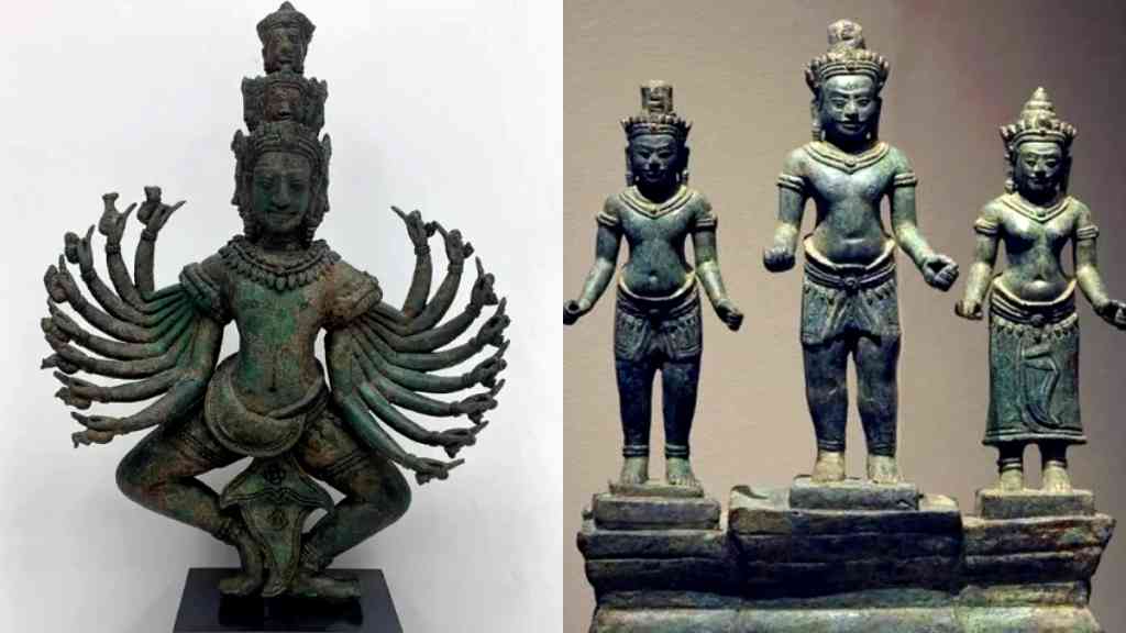 New York authorities return 30 looted artifacts to Cambodia, Indonesia